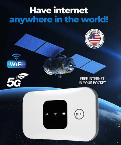 Free Internet in Your Pocket 5G Router