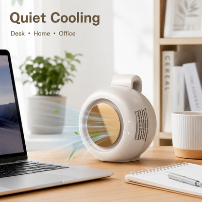 Westdeer Portable Silent Mini Bladeless Fan Stay Cool Anywhere, Anytime ❄️💨